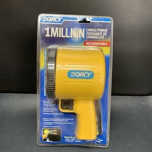 Dorcy 41-1097 Rechargeable Spotlight 1 Million Candle Power New Sealed